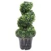 VIDAXL Plante De Buis Artificiel En Spirale Avec Pot Vert 59 Cm -VIDA Plantes Magasin 0ec1c401fd720399