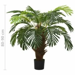 VIDAXL Palmier Cycas Artificiel Avec Pot 90 Cm Vert -VIDA Plantes Magasin 44295ef9c7fe6a2c