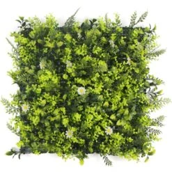 Mur Végétal Artificiel Daisy - 1m X 1m