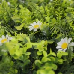 Mur Végétal Artificiel Daisy - 1m X 1m -VIDA Plantes Magasin 63add93c226e86.77174513