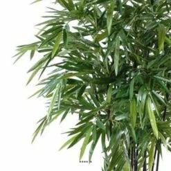 Bambou Artificiel à Cannes Noires Effet Zen H 150 Cm - Choisissez Votre Hauteur: -VIDA Plantes Magasin 63f60826040a11.73334573