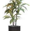 Dracaena Artificiel 3 Têtes H 90 Cm En Pot Vert-jaune -VIDA Plantes Magasin 63f608277db9f1.81268139