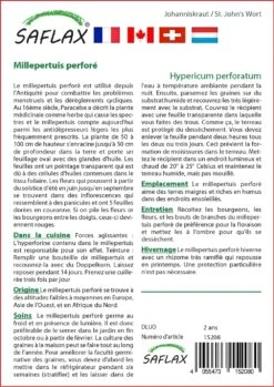 Kit De Culture - Millepertuis Perforé - 300 Graines - Hypericum Perforatum -VIDA Plantes Magasin 64064130cc2d21.50290776