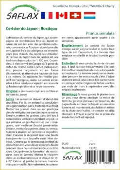 Kit De Culture - Cerisier Du Japon - 30 Graines - Prunus Serrulata -VIDA Plantes Magasin 64064157603ec8.18852446