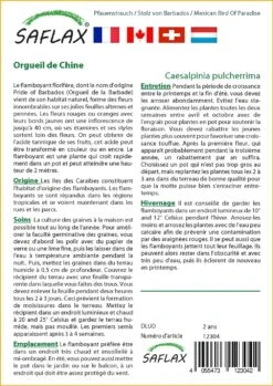 Kit De Culture - Orgueil De Chine - 10 Graines - Caesalpinia Pulcherrima -VIDA Plantes Magasin 640641f136dc53.00647808
