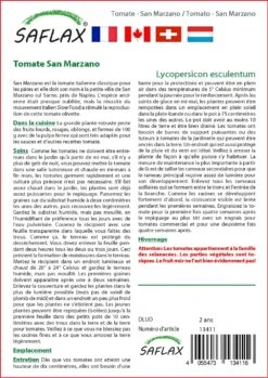 Kit De Culture - Tomate San Marzano - 10 Graines - Lycopersicon Esculentum -VIDA Plantes Magasin 640641fa3b6bc7.11460226