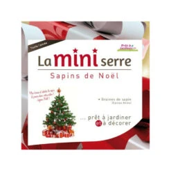 Mini Serre 6 Pots Sapins De Noël -VIDA Plantes Magasin 6414b2d9463347.87026618