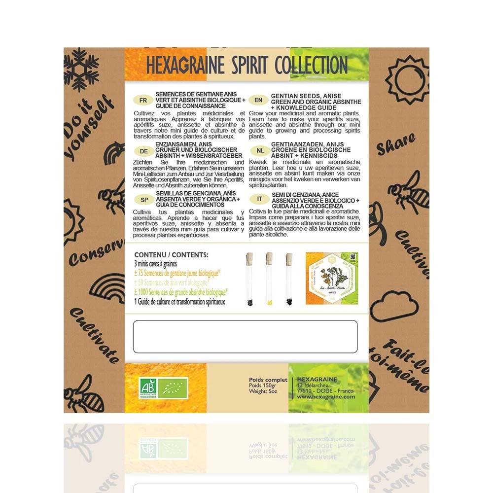 Coffret De Semences Médicinales Aromatique Apéritifs Régionaux 7 Coffret De Semences Médicinales Aromatique Apéritifs Régionaux – Image 5