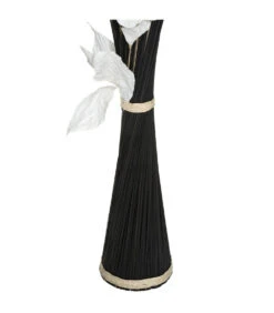 ATMOSPHERA Fagot De Fleurs Et Tiges Séchées Blanc Et Noir D. 40 X H. 150 Cm -VIDA Plantes Magasin 648229d616f217.48569813