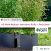 Kit Bambou Rufa 10l Avec Bac Pour Balcon -VIDA Plantes Magasin 6495d33e4e30a4.71567747