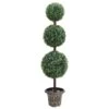 VIDAXL Plante De Buis Artificiel Avec Pot Forme De Boule Vert 118 Cm -VIDA Plantes Magasin 6a5fc150f9e41255
