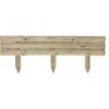 Bordure Droite - Retenue De Terre Traverse En Bois - 110xH.40 Cm -VIDA Plantes Magasin 873680 1700566