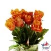 Botte 10 Roses ''Fleurs De France'' H.50cm Coloris Variables -VIDA Plantes Magasin 907464 002