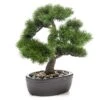 Emerald Bonsaï Pinus Artificiel Sur Plaque Marronne 32 Cm -VIDA Plantes Magasin e57e6442672eccdc